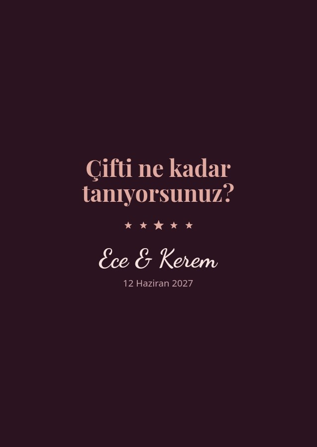 Çift · Gül