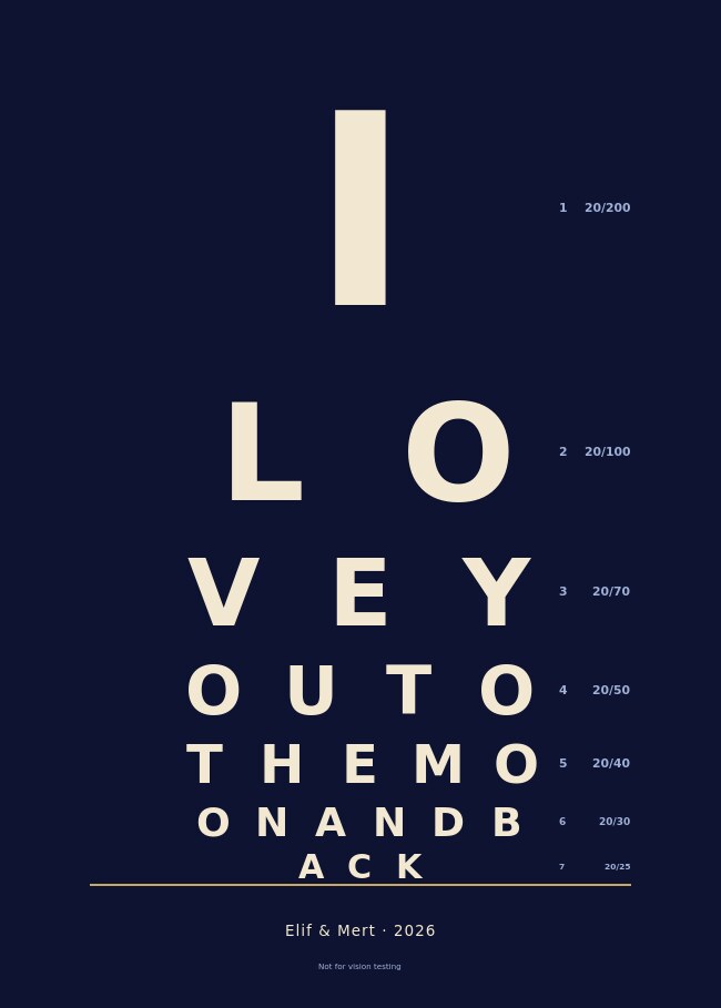 Letter by letter · Night