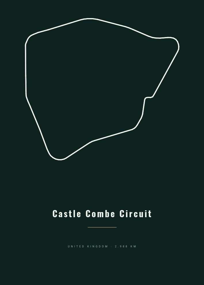 Castle Combe Circuit — Circuit Poster