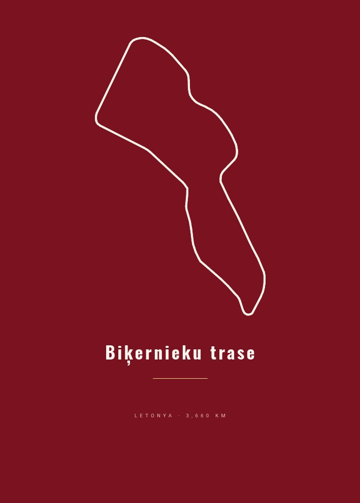 Biķernieku trase — Pist Posteri