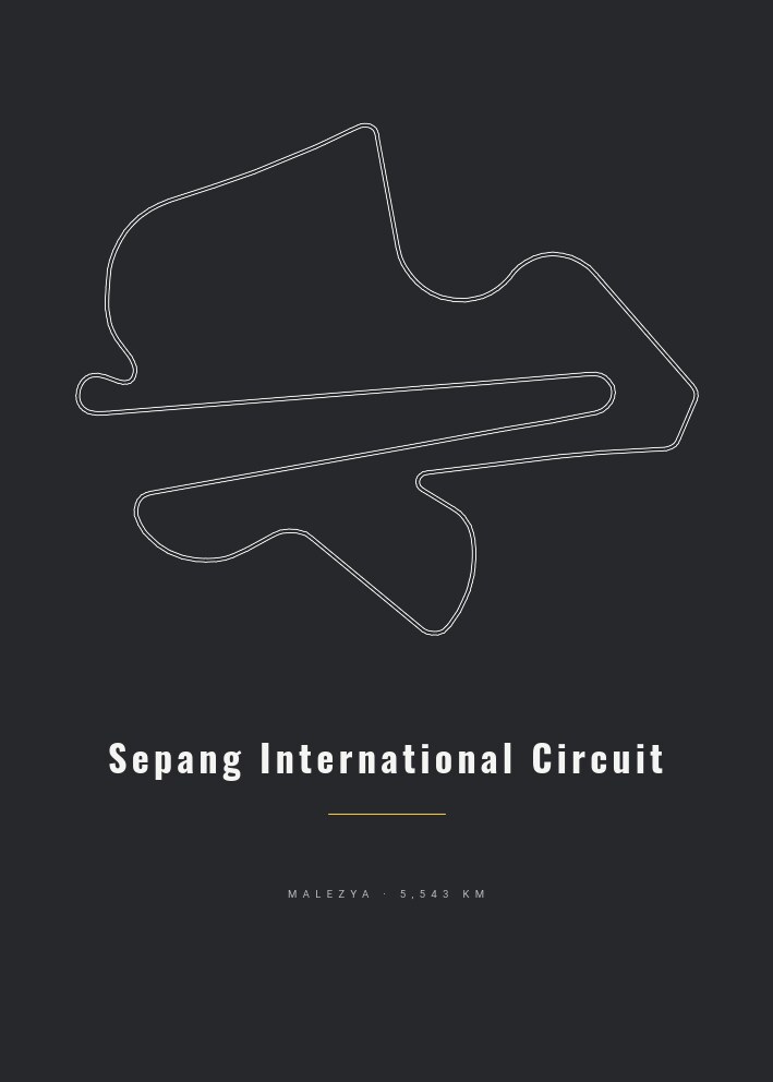 Sepang International Circuit — Pist Posteri