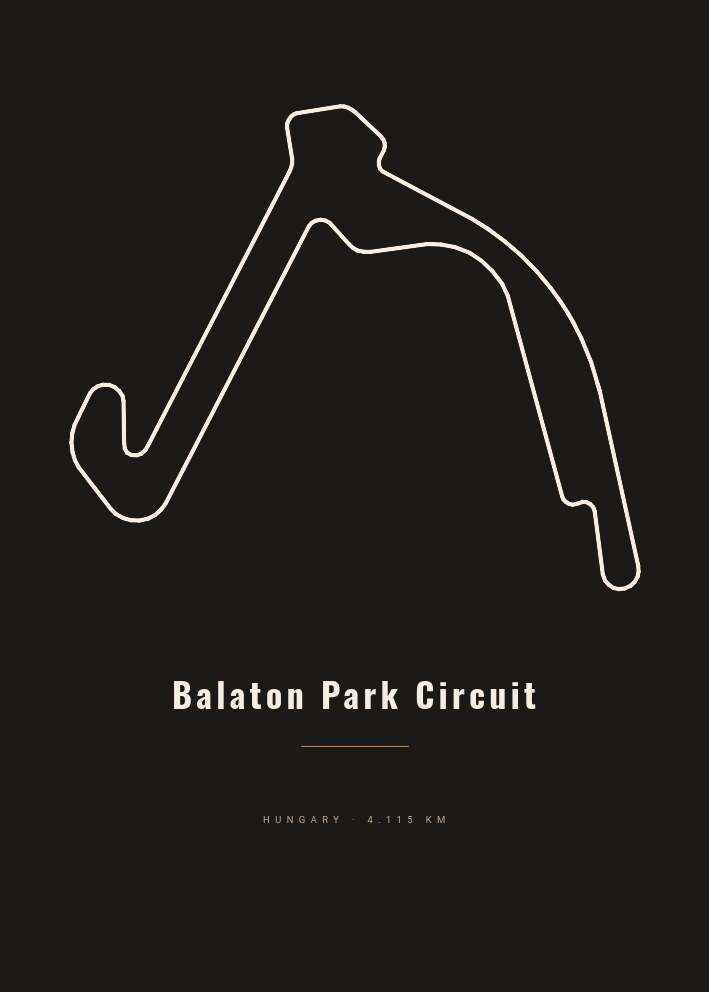 Balaton Park Circuit — Circuit Poster