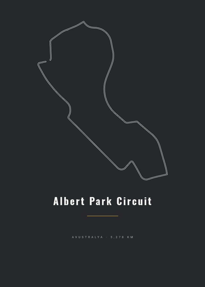 Albert Park Circuit — Pist Posteri