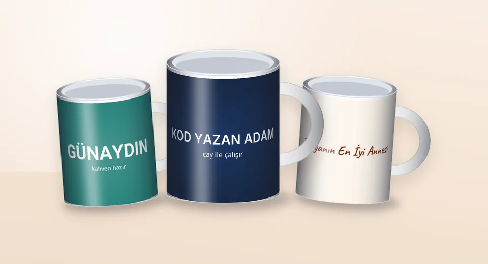 Kupa Baskı