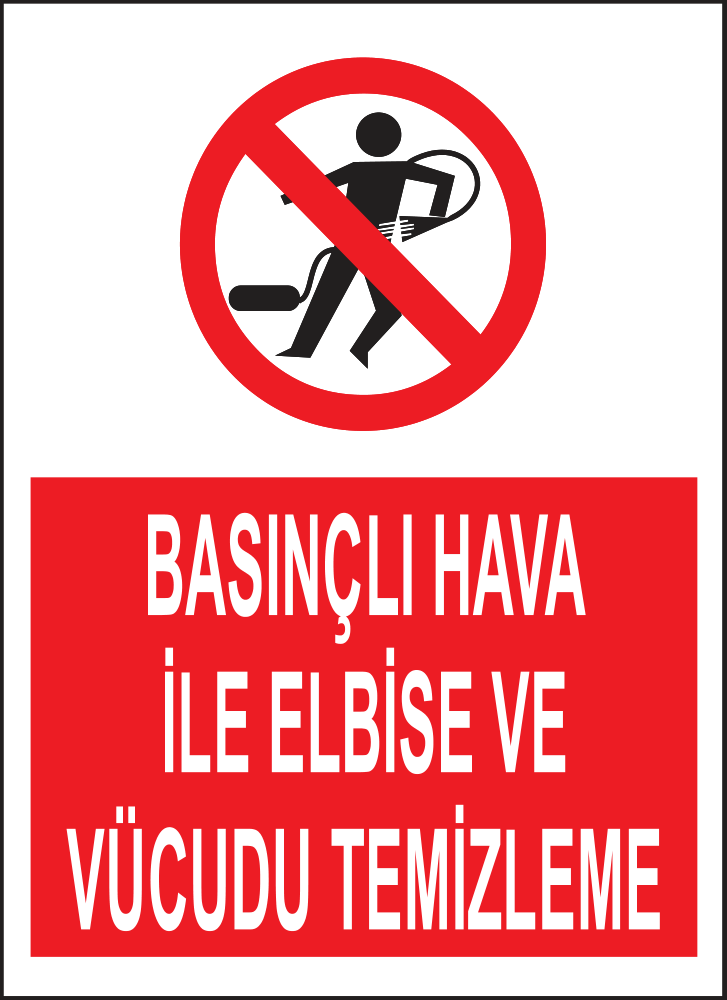 Basınçlı Hava İle Elbise Ve Vücudu Temizleme