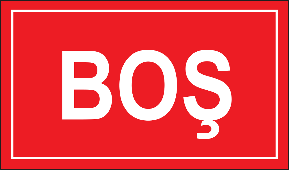 Boş