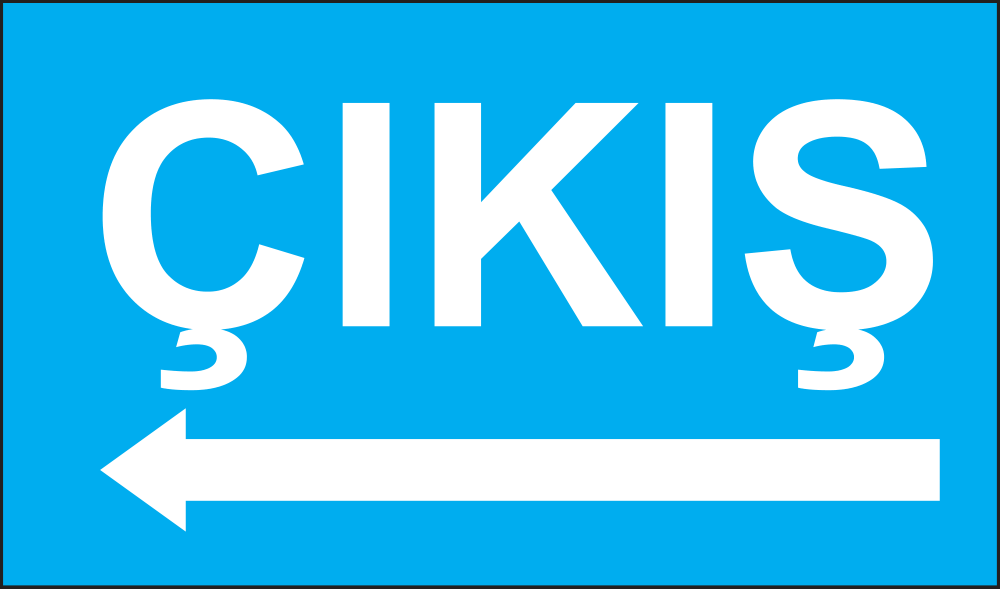 Çıkış (Ok İşaretli)