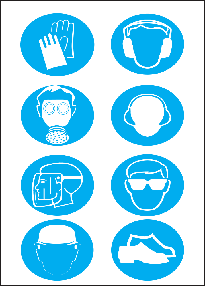 Protective Equipment — Pictogram Set