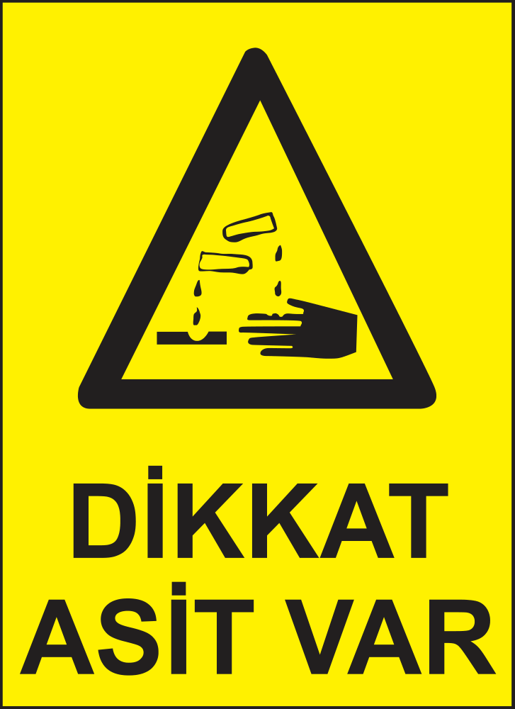 Caution — Acid