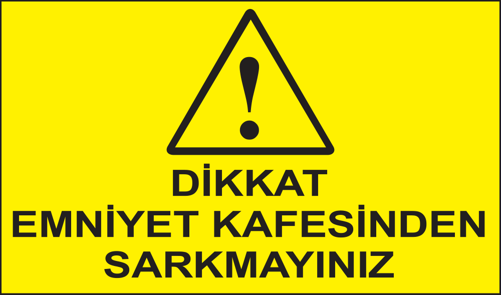 Do Not Lean Out of the Safety Cage