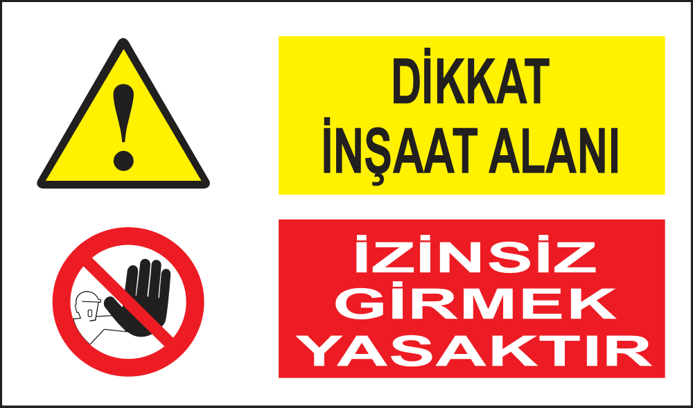 Construction Site — No Unauthorised Entry