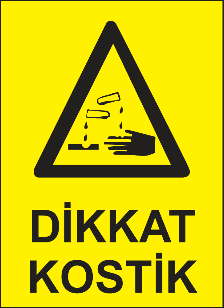 Caution — Caustic