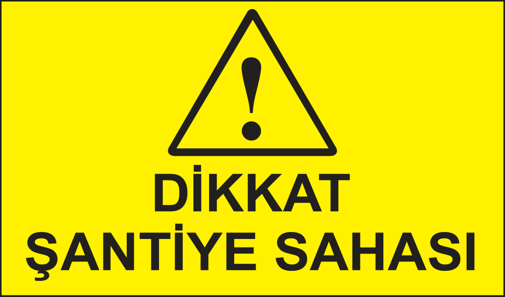 Caution — Site Area