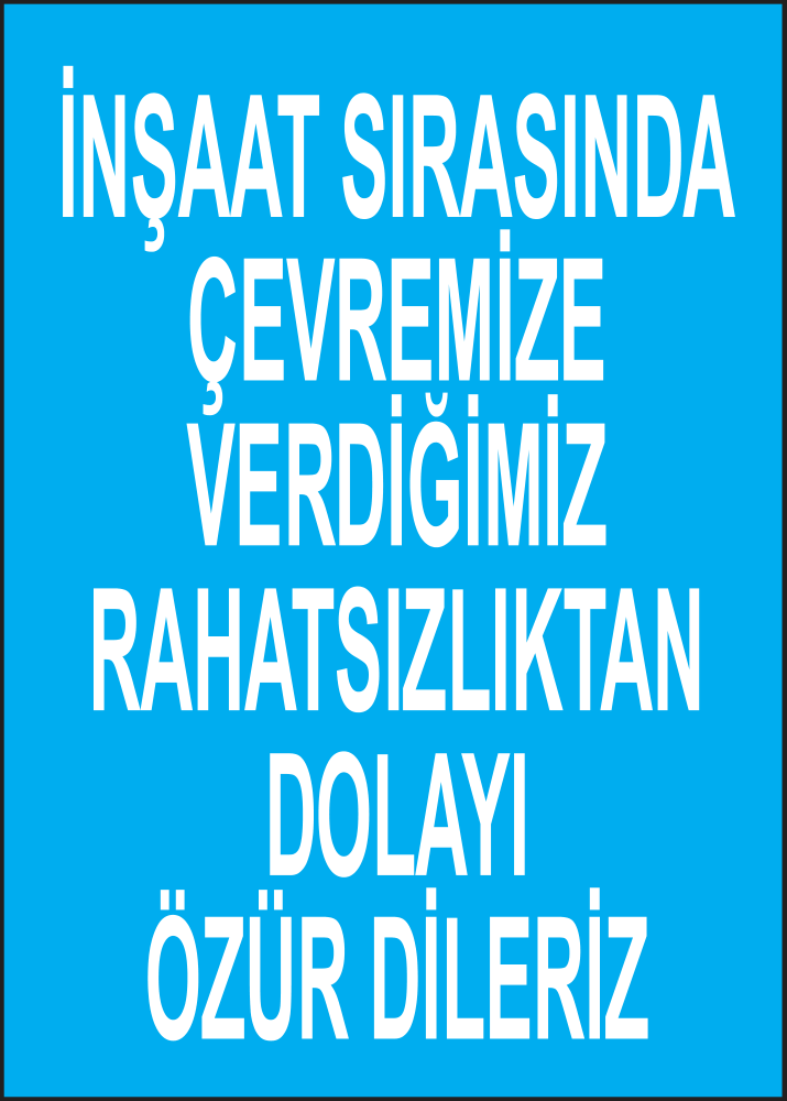 İnşaat Nedeniyle Özür Dileriz
