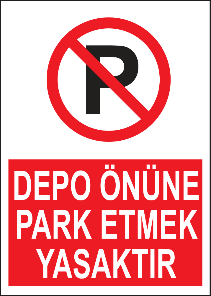 No Parking in Front of the Warehouse