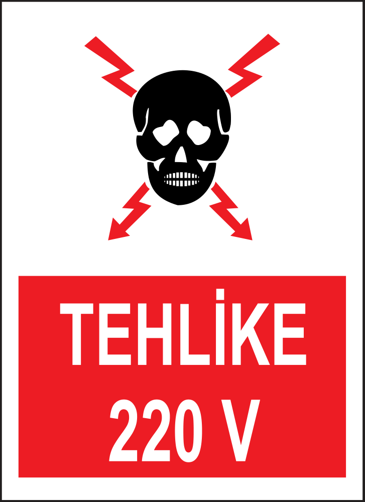 Tehlike 220 V