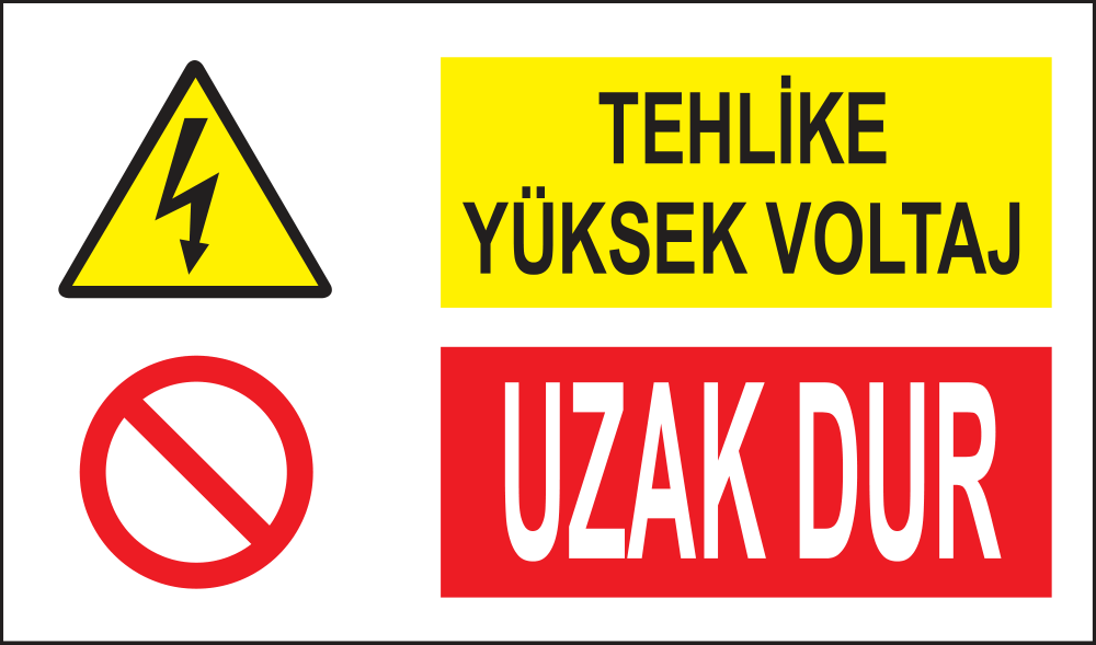 Danger — High Voltage, Keep Clear