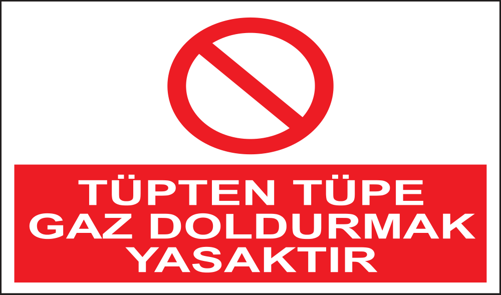 Tüpten Tüpe Gaz Doldurmak Yasaktır