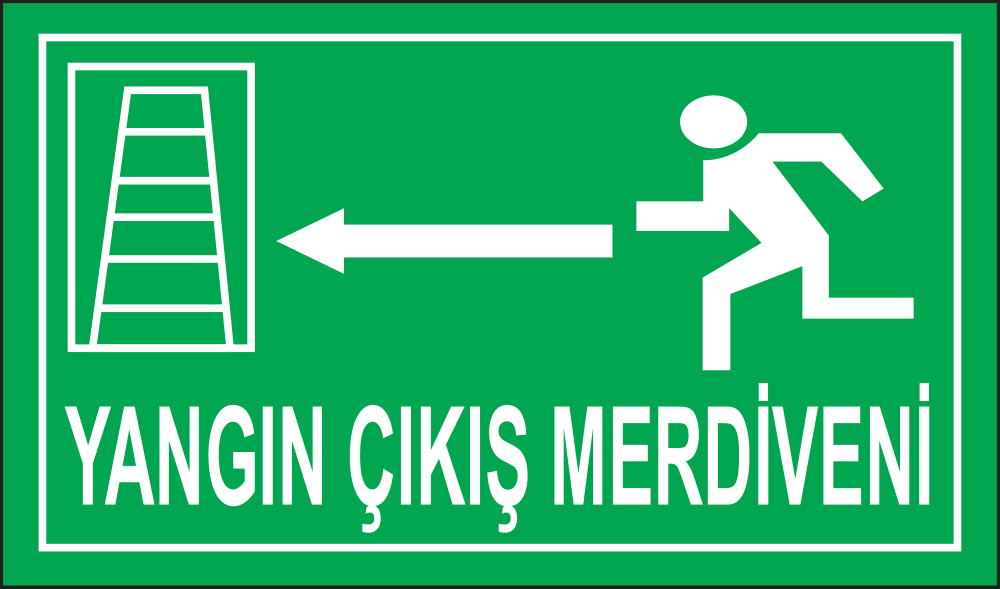 Yangın Çıkış Merdiveni (Sol Aşağı)
