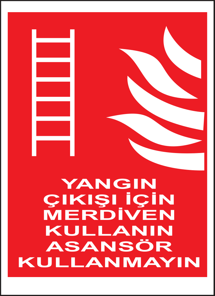 Use the Stairs, Not the Lift, in a Fire