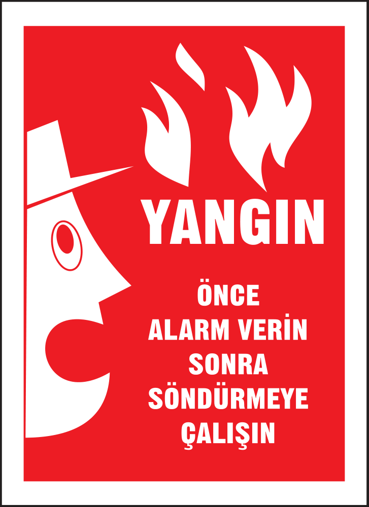 Fire Alarm Call Point — Pictogram