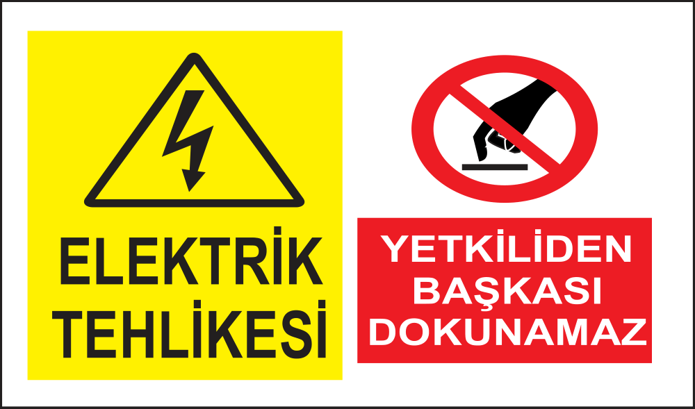 Electrical Hazard — Authorised Persons Only